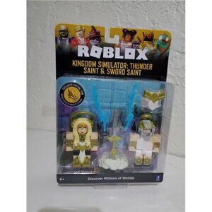 Roblox Celebrity Collection  Kingdom Simulator: Thunder Saint & Sword Saint Game